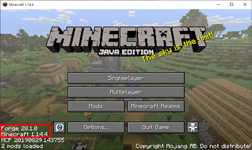 マイクラでmod マインクラフト Java Edition Ver 1 14 4 にmodを導入する